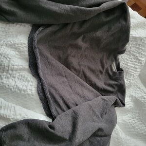 Cropped Champion Gray Crewneck Sweatshirt